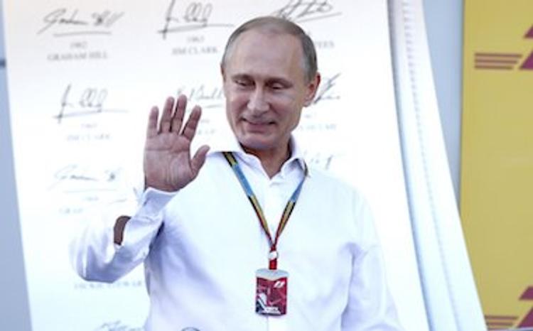 Путин прибыл на "Формулу-1" в Сочи