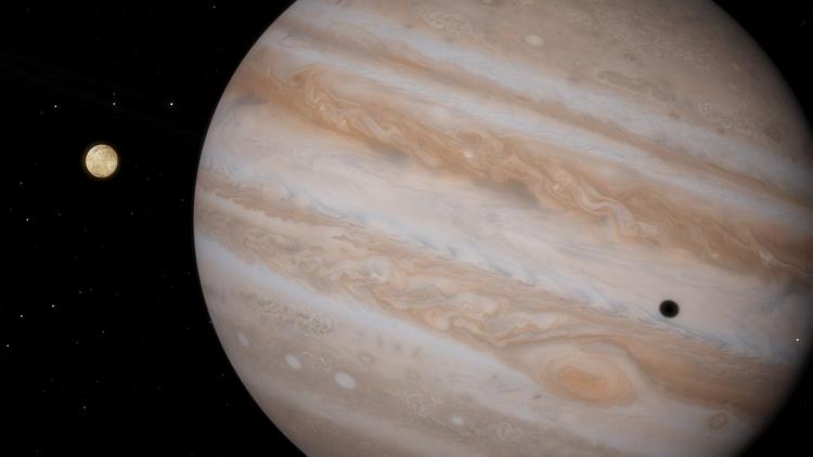 Огромный торнадо размером с нашу планету бушует на Юпитере