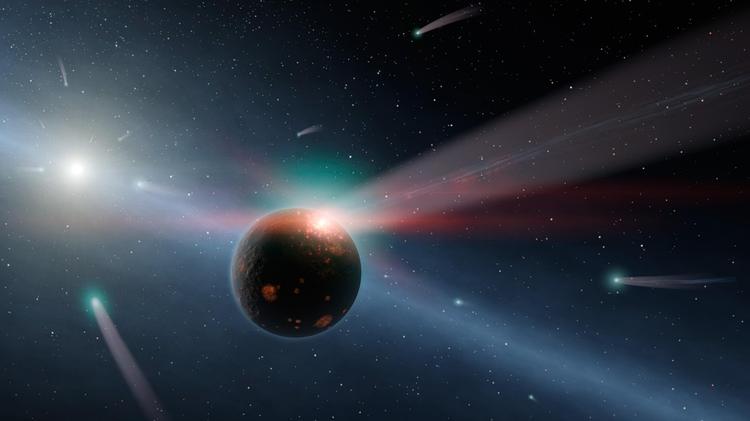 Ученые предрекли Земле катастрофу из-за падения обломков кометы