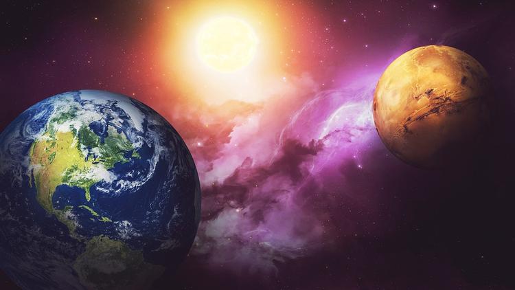 Ученые NASA назвали Землю и Марс родственниками