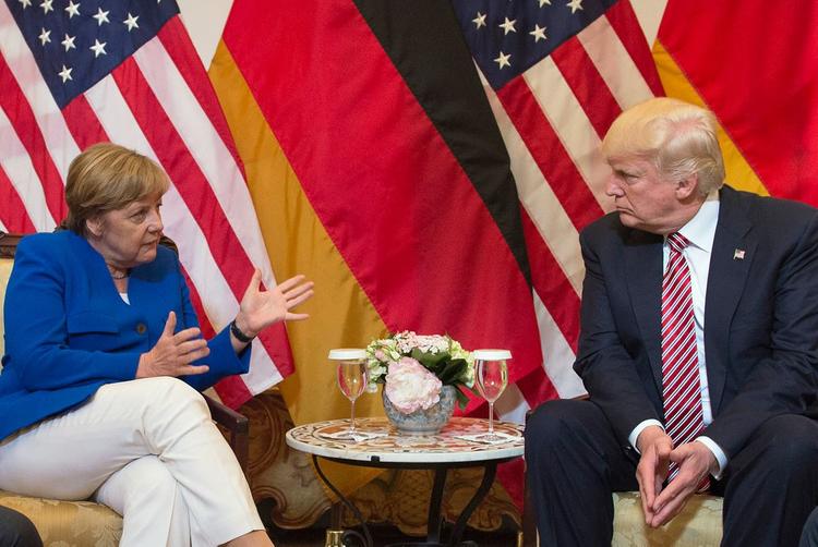 Трамп и Меркель обсудили повестку саммита G20