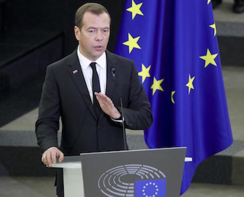 Медведев вступает в «Единую Европу»?