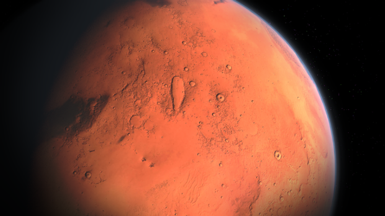 NASA показало видео пролета Фобоса вокруг Марса