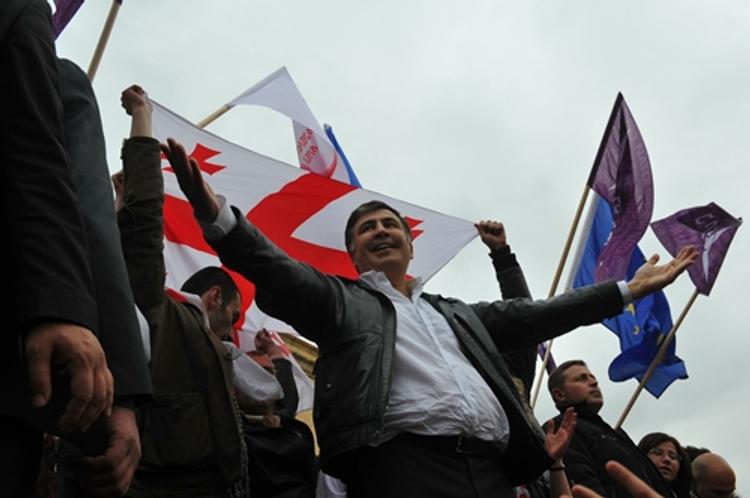 Киев митингует в поддержку Саакашвили