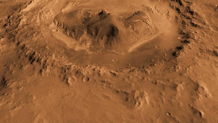 На марсианском экваторе обнаружили водный лед
