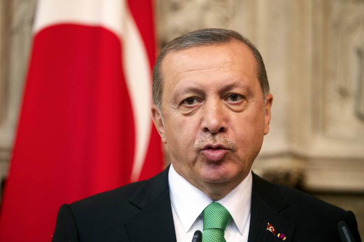 Эрдоган указал главе МИД Германии на его место