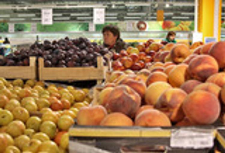 Цены на продукты в России росли в 2,4 раза быстрее, чем в Европе