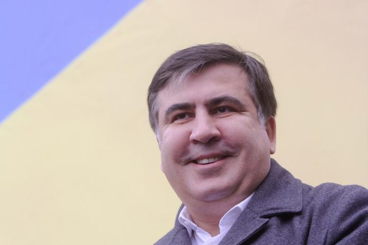 Саакашвили отправился на границу с Украиной в автобусе с журналистами