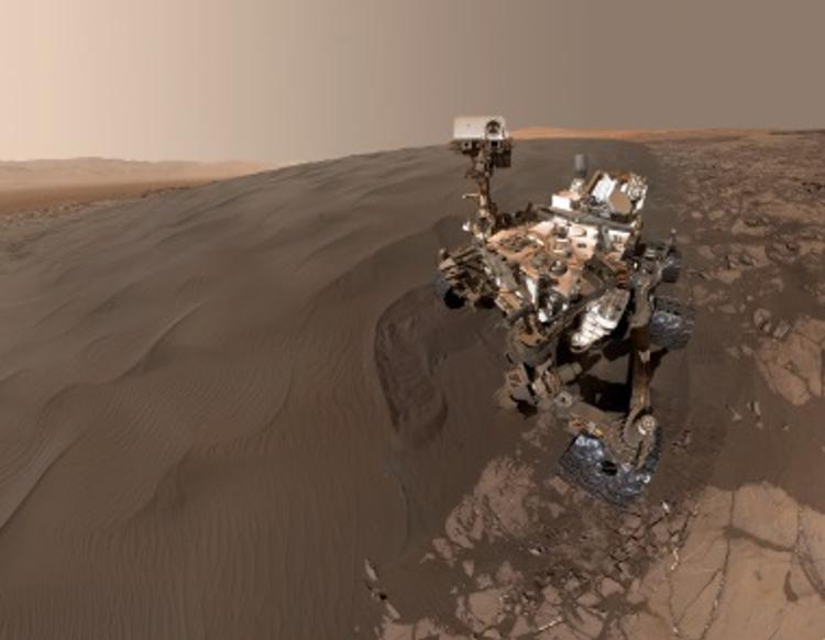 На Марсе обнаружены останки вооруженного гуманоида