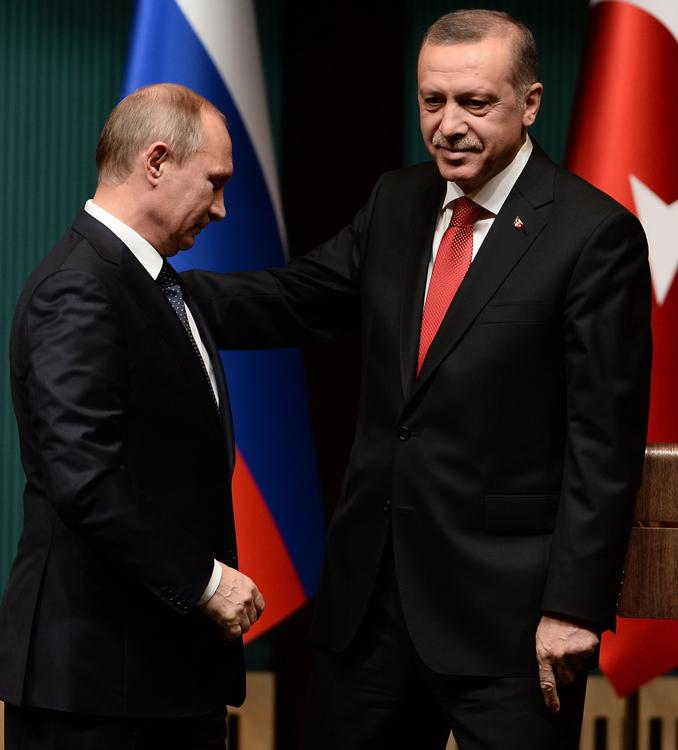 Закрытая встреча Путина и Эрдогана длилась два часа