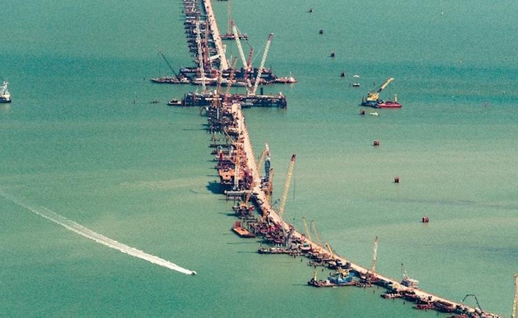 Готовность Крымского моста оценивается в 40-45 процентов