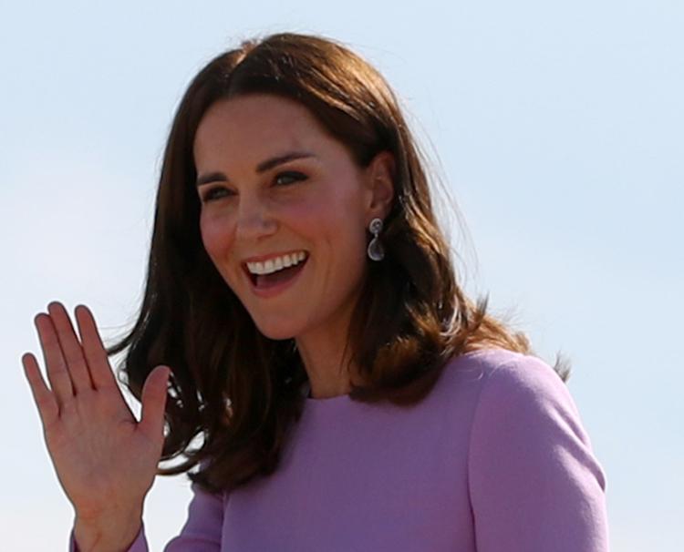 Герцогиня Кэтрин впервые вышла в свет после объявления о третьей беременности