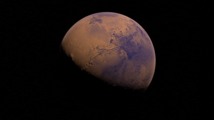 Астрономы NASA обнаружили у Марса «магнитный хвост»