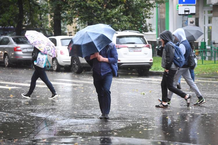 В понедельник и вторник в Москве выпадет до 40% месячной нормы осадков