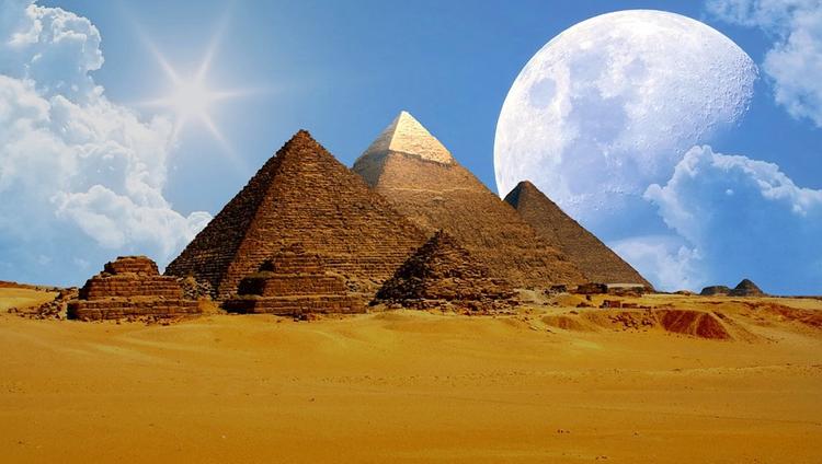 Возле пирамиды Хеопса найдены объекты, похожие на гигантские письмена пришельцев