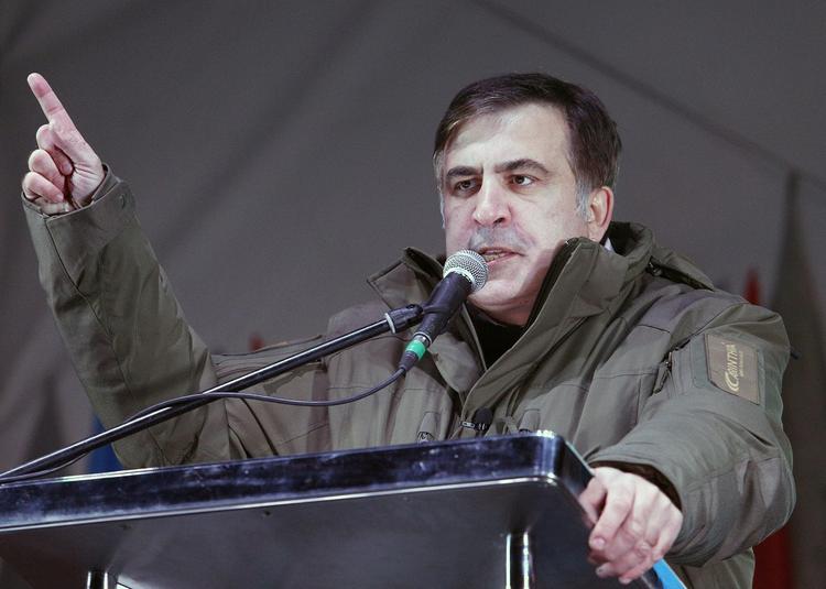 Сторонники Саакашвили вышли на марш за импичмент Порошенко