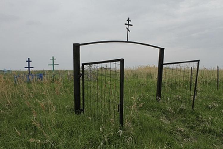 Новое кладбище в Ржеве построили на болоте