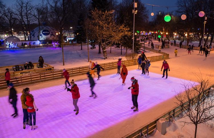 В субботу в Москве будут открыты восемь катков с искусственным льдом