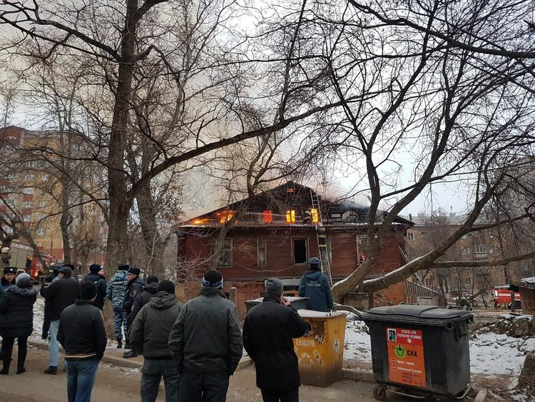 Крупный пожар в центре Кирова: люди потеряли все