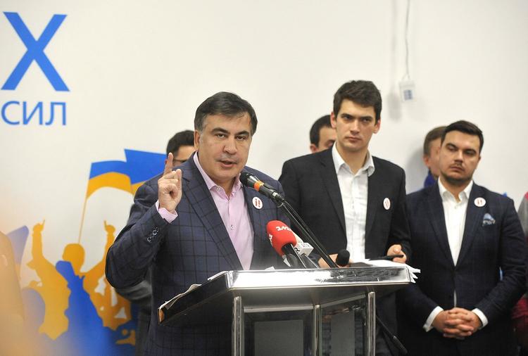 Задержанного Саакашвили обвинили в попытке свергнуть Порошенко