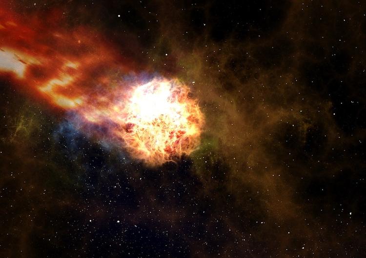 Мощный взрыв в январе сотрясет космическое пространство
