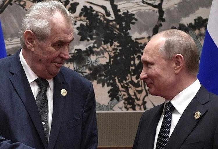 Владимир Путин поздравил Милоша Земана с победой на выборах