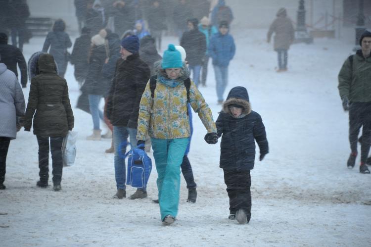 Москвичей предупреждают о неблагоприятных погодных условиях в среду