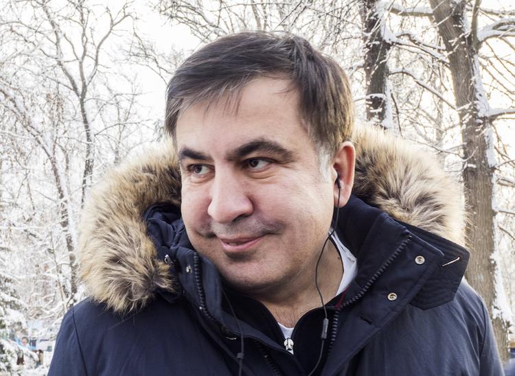 Саакашвили рассказал о "перепуганном Порошенко в железных памперсах"