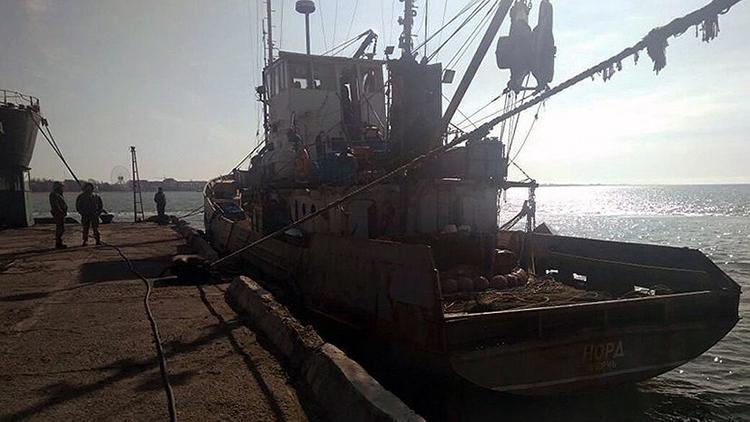 Пограничники не разрешили экипажу судна "Норд" покинуть Украину