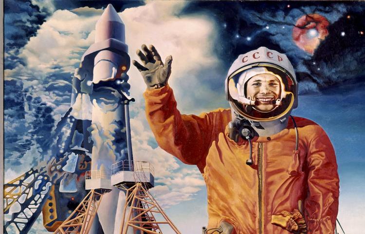 Члены экипажа МКС поздравили с Днем космонавтики граждан России