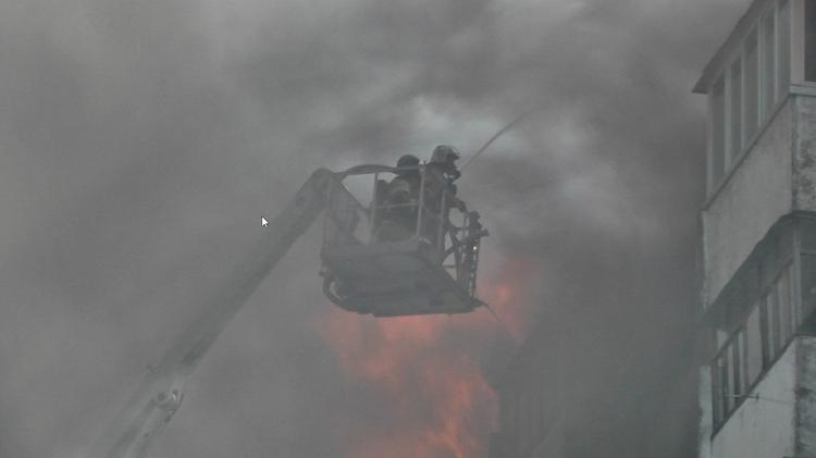 Названа предварительная причина пожара в иркутском торговом центре