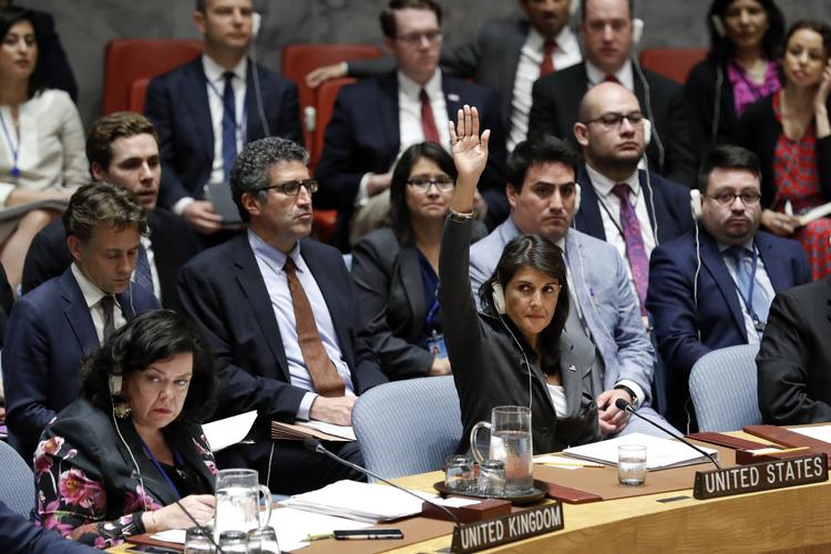 Голосование в Совбезе ООН: США остались в одиночестве