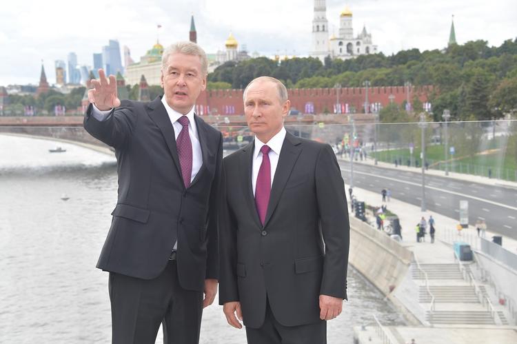 Путин похвалил Собянина за работу на посту мэра Москвы