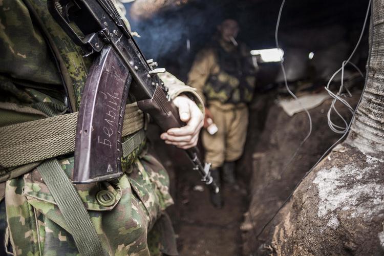 Выложено видео из живущей войной с Украиной горячей точки ДНР под Донецком