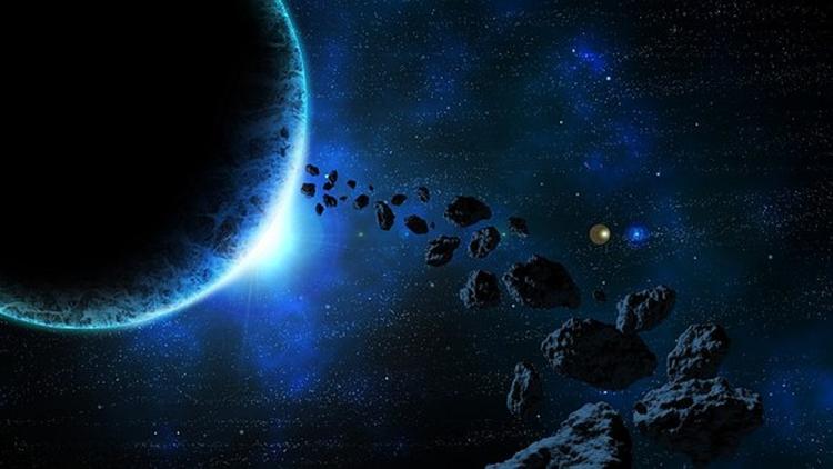 NASA опубликовало видео с большим количеством астероидов