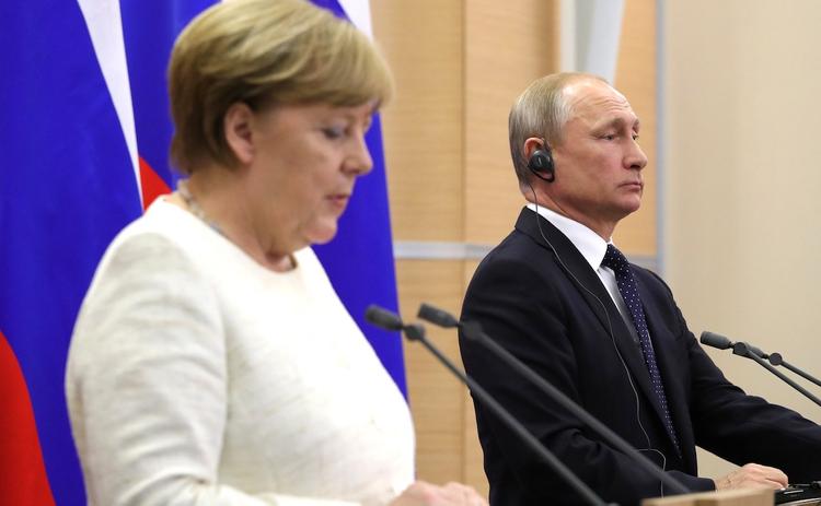 Путин и Меркель в рамках встречи в Берлине обсудят "Северный поток – 2"