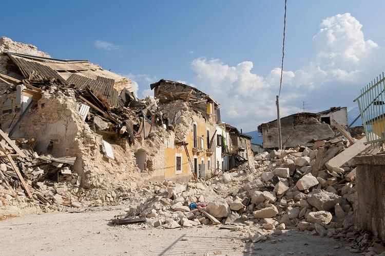 В центральной части Италии произошло землетрясение