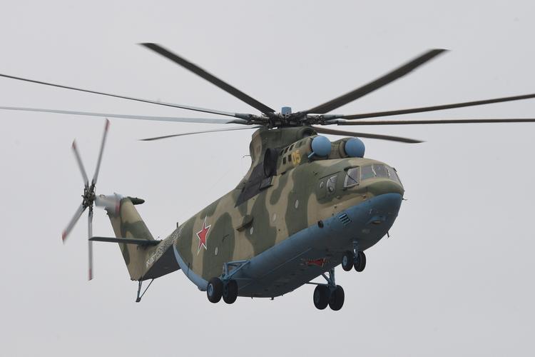 Первый полет модернизированного вертолета Ми-26Т2В прошел успешно