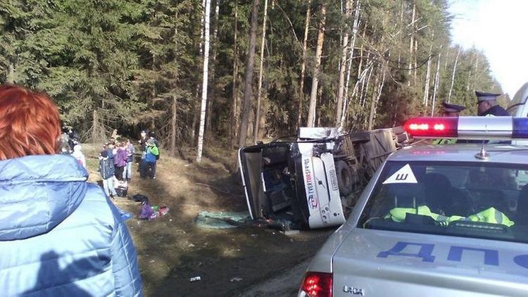 ДТП в Брянске: столкнулись два автобуса