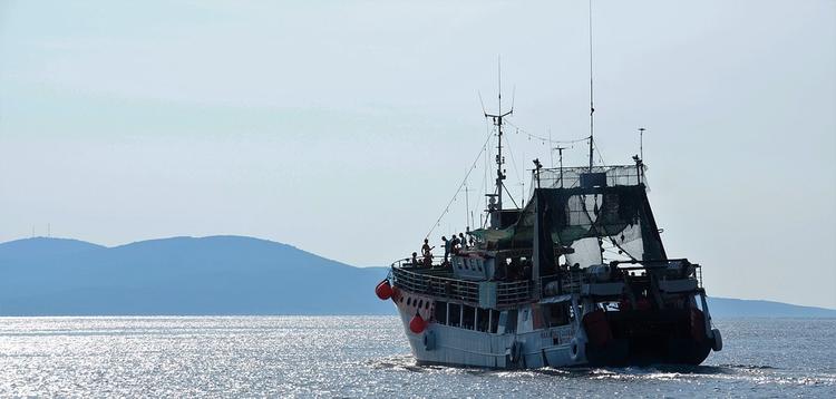 У берегов Дании арестовано российское судно