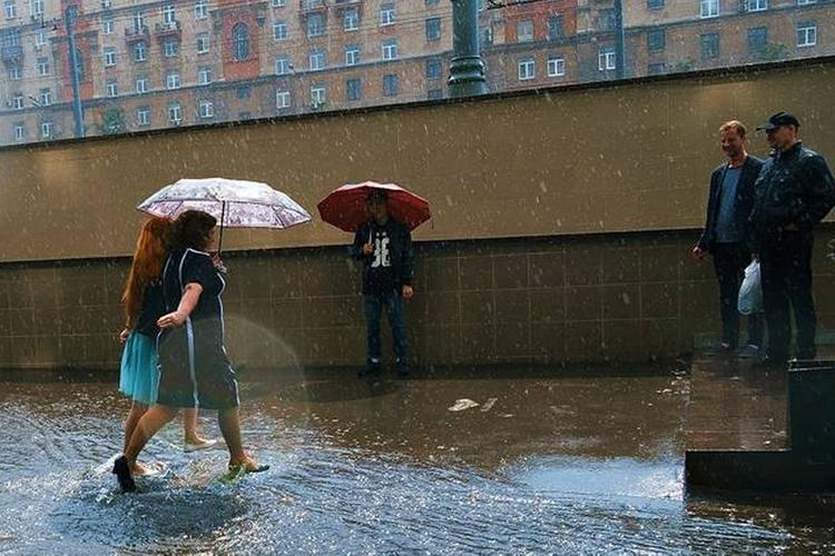 Погода в Москве на 27 сентября: дождливо и ветрено