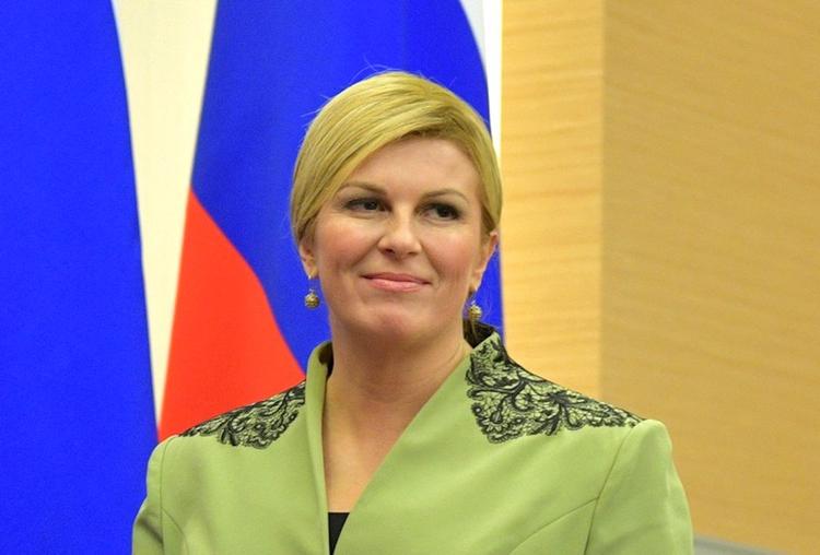 Глава Хорватии убеждена, что в финале ЧМ-2018 Путин болел за ее страну