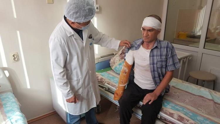 Электромонтёра, получившего сильный удар током, поставили на ноги