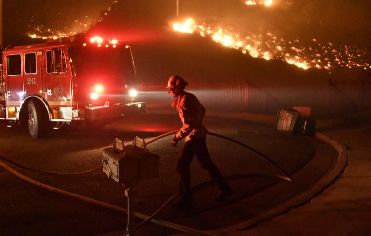 Лесной пожар в Калифорнии назвали самым страшным за всю историю штата