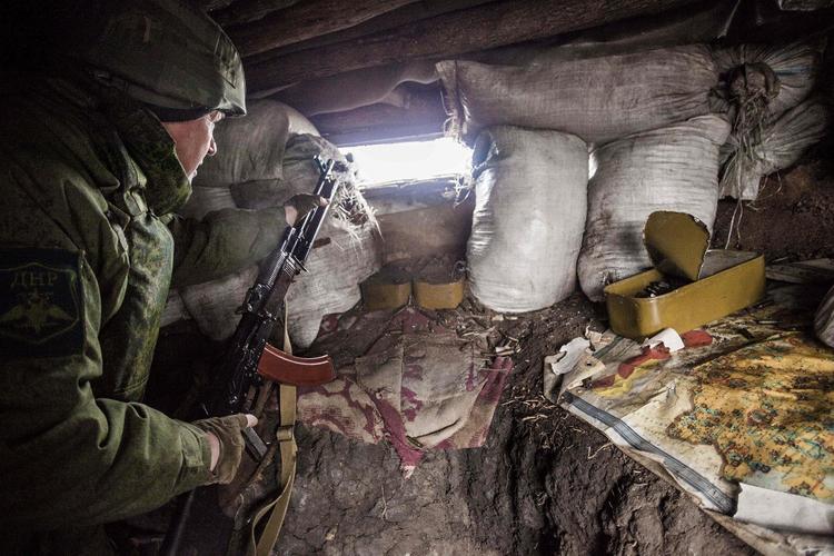 Опубликовано видео из возможного района будущего военного удара ВСУ по Донбассу