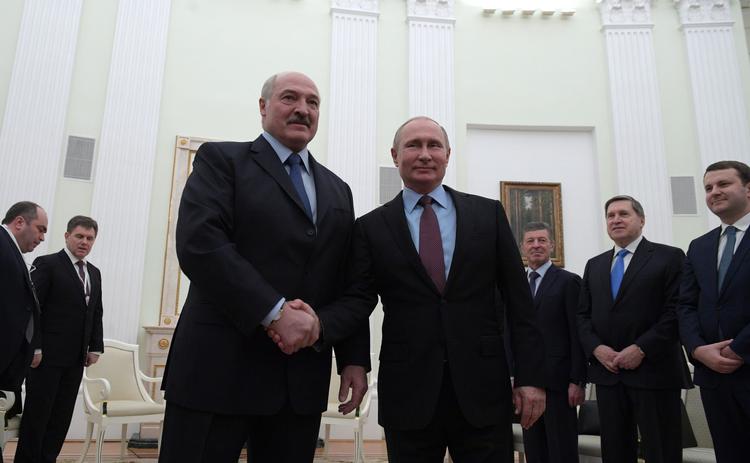 В Москве проходят переговоры лидеров России и Белоруссии