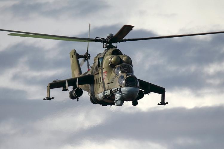 Новый боевой вертолет ВКС России впервые попал на видео во время операции в Сирии