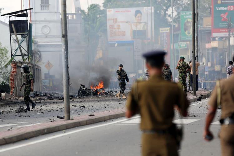 Возможный исполнитель одного из терактов на Шри-Ланке попал на видео