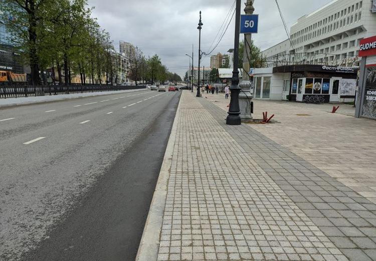 В Перми комплексно обновляют дороги и тротуары