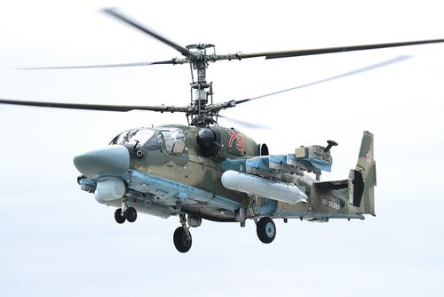 Ка-52М в воздухе